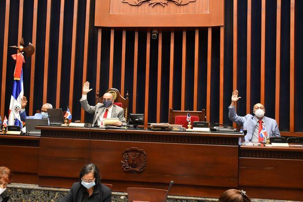 Sesión del Senado de la República.