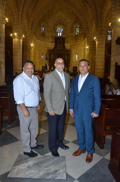 Johnny García, Manuel Morales y Miguel Arenas.