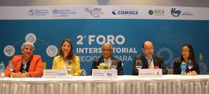 COMISCA realiza II Foro Intersectorial Regional para la salud