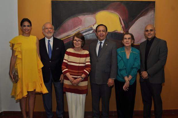 Judith Cury, George Manuel Hazoury Peña, Marianne De Tolentino, Héctor Valdez Albizu, Elsa Peña de Hazoury y Alex Martínez Suarez