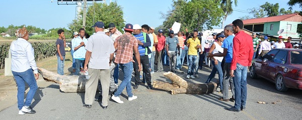 Protesta en Montecristi