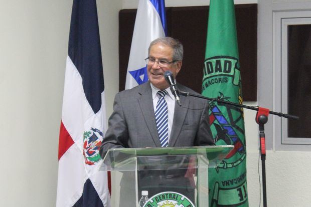 Daniel Sabán,  Embajador de Israel en República Dominicana.