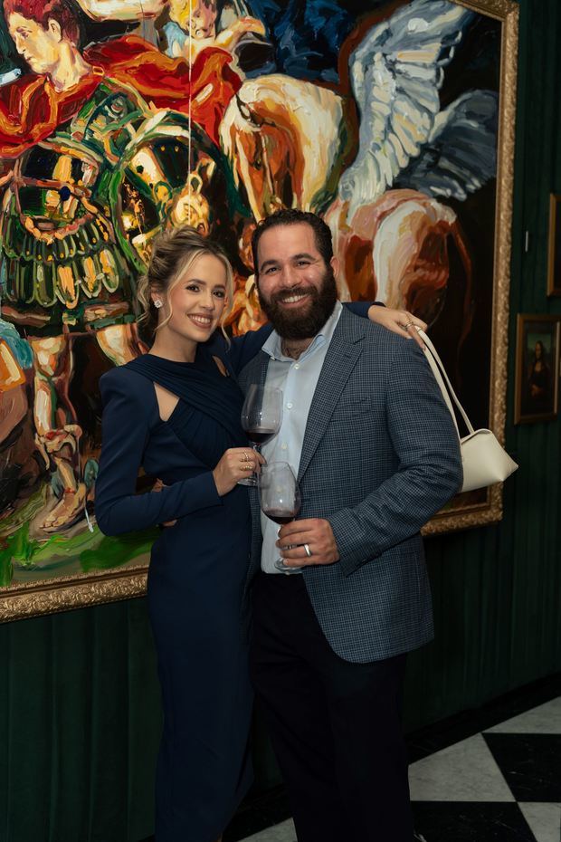 Danielle Barkhausen y Sebastian Yapor