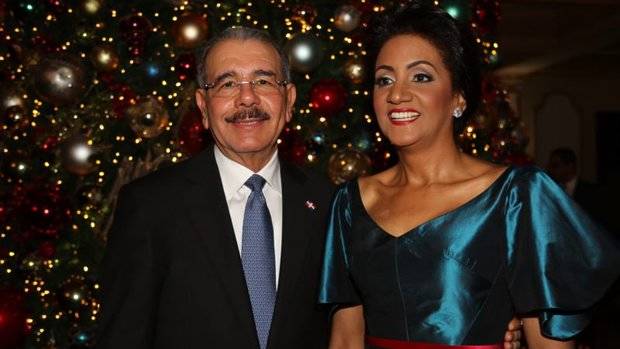 Danilo Medina y Candida Montilla de Medina.