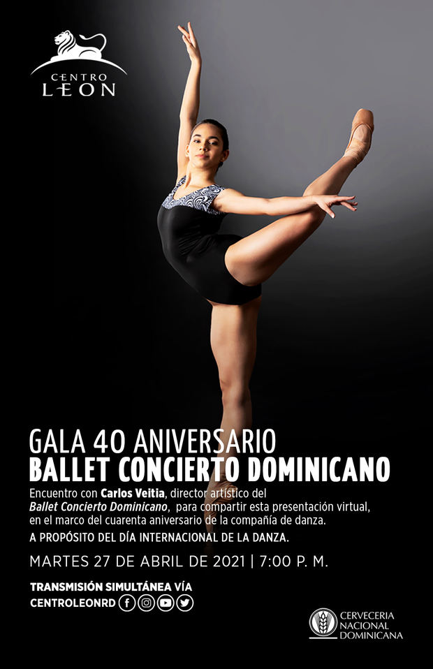Gala 40 Aniversario del Ballet Concierto Dominicano.