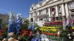 La Plaza y la Basílica de San Pedro serán un jardín multicolor para Semana Santa