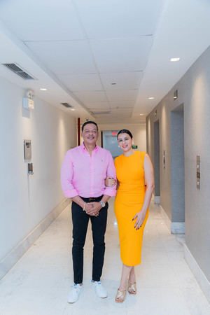 Delio Zorrilla y Arisleyda Contreras.