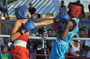 Copa Esmeralda de Boxeo es dedicada a lucha contra el trabajo infantil
 