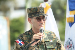 El ministro de Defensa, Carlos Díaz Morfa.