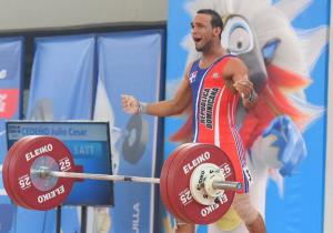 Julio César Cedeño suma otras dos medallas en pesas