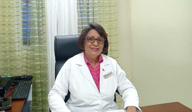 Directora Hospital Moscoso Puello.