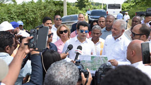 INAPA inicia trabajos de drenaje pluvial en los barrios Madre Vieja Norte y Sur, San Cristóbal