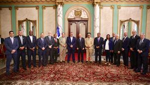 Presidente Danilo Medina se reúne por más de una hora con dirigentes olímpicos