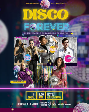 Afiche de promoción 'Disco Forever'.