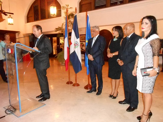 Embajador de Francia resalta intensificación del diálogo político con RD en celebración de Fiesta Nacional