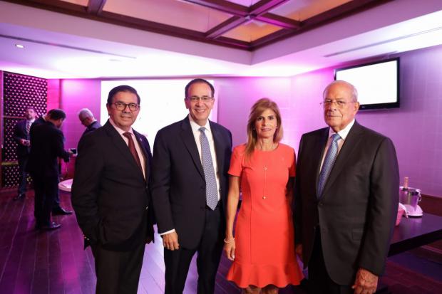 Dr. Felix Manuel Escaño, Dr. Arnaldo Espaillat, Jacqueline Gónzalez, Dr. Octavio Gónzalez Nivar.