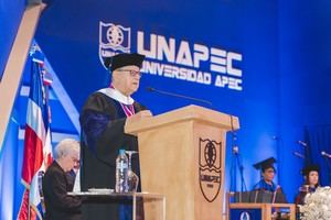 Dr. Franklyn Holguín Haché, rector Unapec.