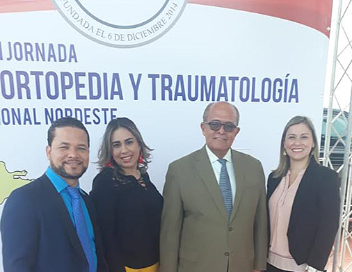 Miltón Paulino, Indira Brens, José Silié Ruiz y María Vento.