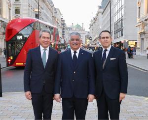 Canciller Miguel Vargas arriba a Londres para visita oficial