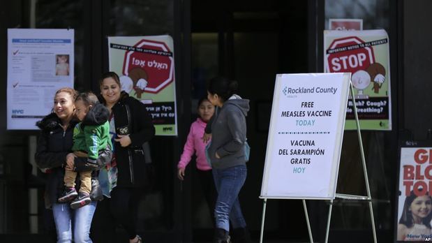 Condado de Nueva York declara emergencia por brote de sarampión