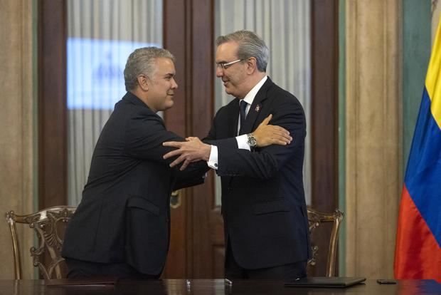 República Dominicana y Colombia firman 5 acuerdos durante visita de Duque.
