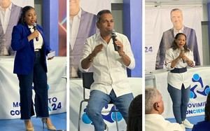 Movimiento Conciencia 24 con Luis realiza taller de formación política a cargo de tres profesionales de distintas áreas