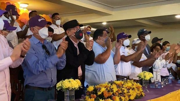 Danilo Medina se integra a la campaña.