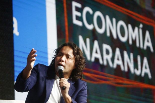 El secretario general del Organismo Internacional de Juventud para Iberoamérica (OIJ), Max Trejo, fue registrado este martes, durante la Cumbre de Economía Naranja, en Medellín, Colombia.