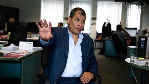 Ecuador declara fallida la toma de versión a Correa en Bruselas por inasistencia