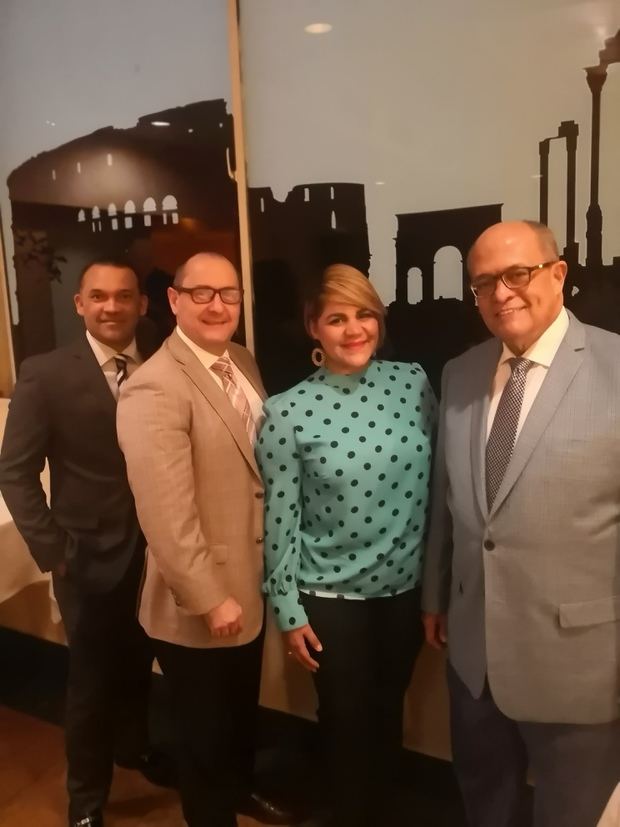 Edward Rivera, Roberto Santos, Judit Suarez y José Silié Ruiz.