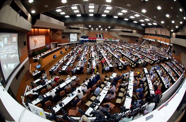 Participantes en el Foro de Sao Paulo