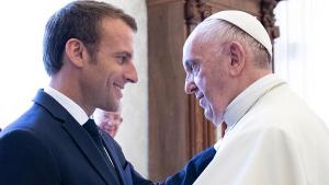 El Papa y Macron hablaron de inmigración, conflictos y el proyecto europeo