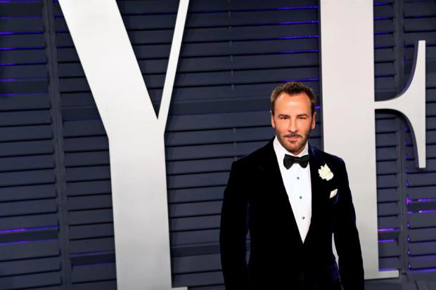 En la imagen, el diseñador estadounidense Tom Ford