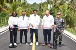Turismo entrega obras por 100 millones de pesos en Las Terrenas e inicia otras