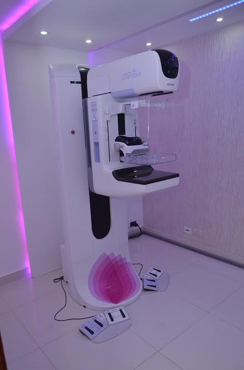 El mamógrafo digital con tecnología tomosíntesis.
