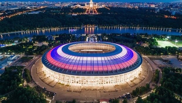 Estadio Olímpico Luzhniki, donde será la inauguración del Mundial de Fútbol de 2018, y el primer partido del torneo.