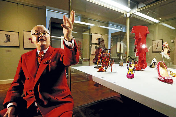 Manolo Blahnik y sus zapatos