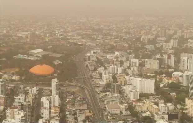 Salud Pública exhorta a tomar medidas ante la presencia del polvo de Sahara.