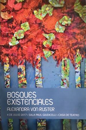 Exposicion Bosques existenciales.