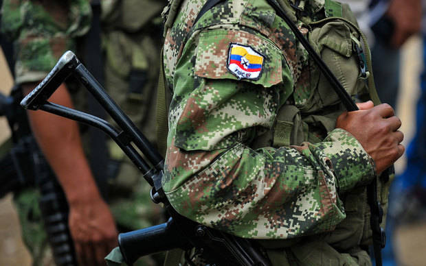 Militares colombianos. 