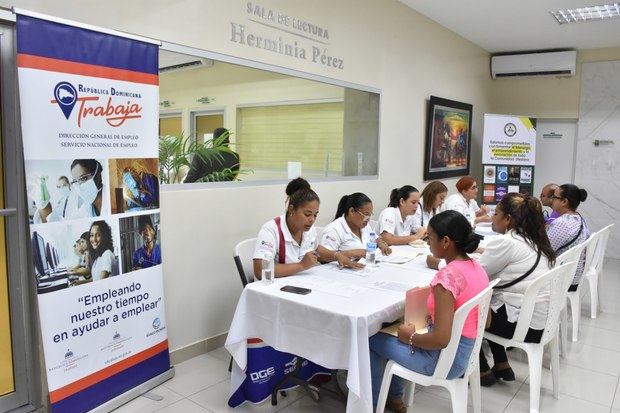 Feria de empleo.