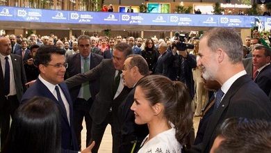 David Collado y el Rey de España en apertura de Fitur 2023.