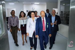 Viceministro de Calidad visita Maternidad la Altagracia