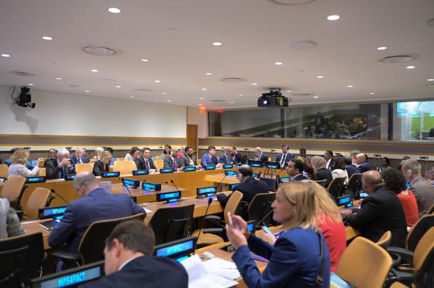 Presidente del Senado impulsa pacto global parlamentario sobre energía y clima en la ONU