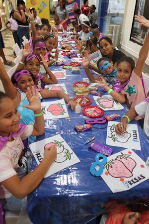 El área infantil del Taste Nutrilonchera.