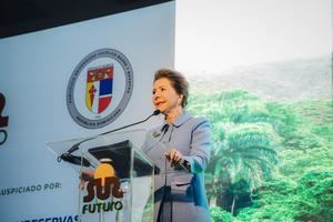 Melba Segura de Grullón, presidenta Sur Futuro.