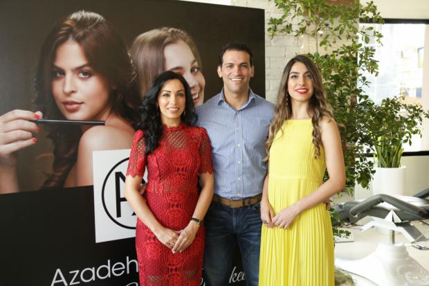 Azadeh, Behi y Mardan Kadivar.