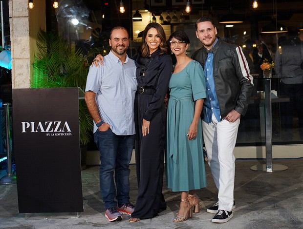 Giancarlos Beras, Pamela Sued, Vivian Fatule y Charles San Miguel.