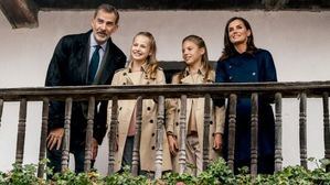 La Familia Real felicita con un gui&#241;o a Leonor las Navidades 2019