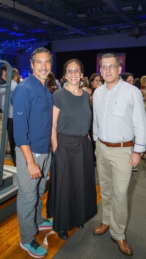 Fausto Batista, Alejandra Jeronimo y Mauricio Soto.